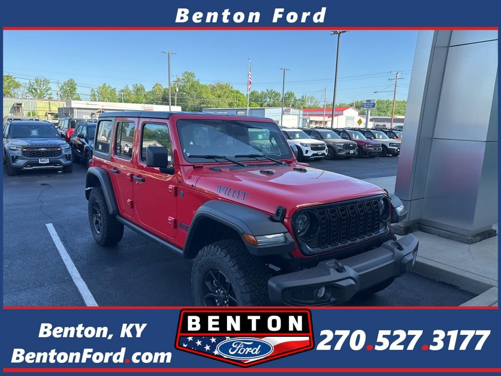 Used 2025 Jeep Wrangler Unlimited Sport S 4xe AWD/4WD image 1