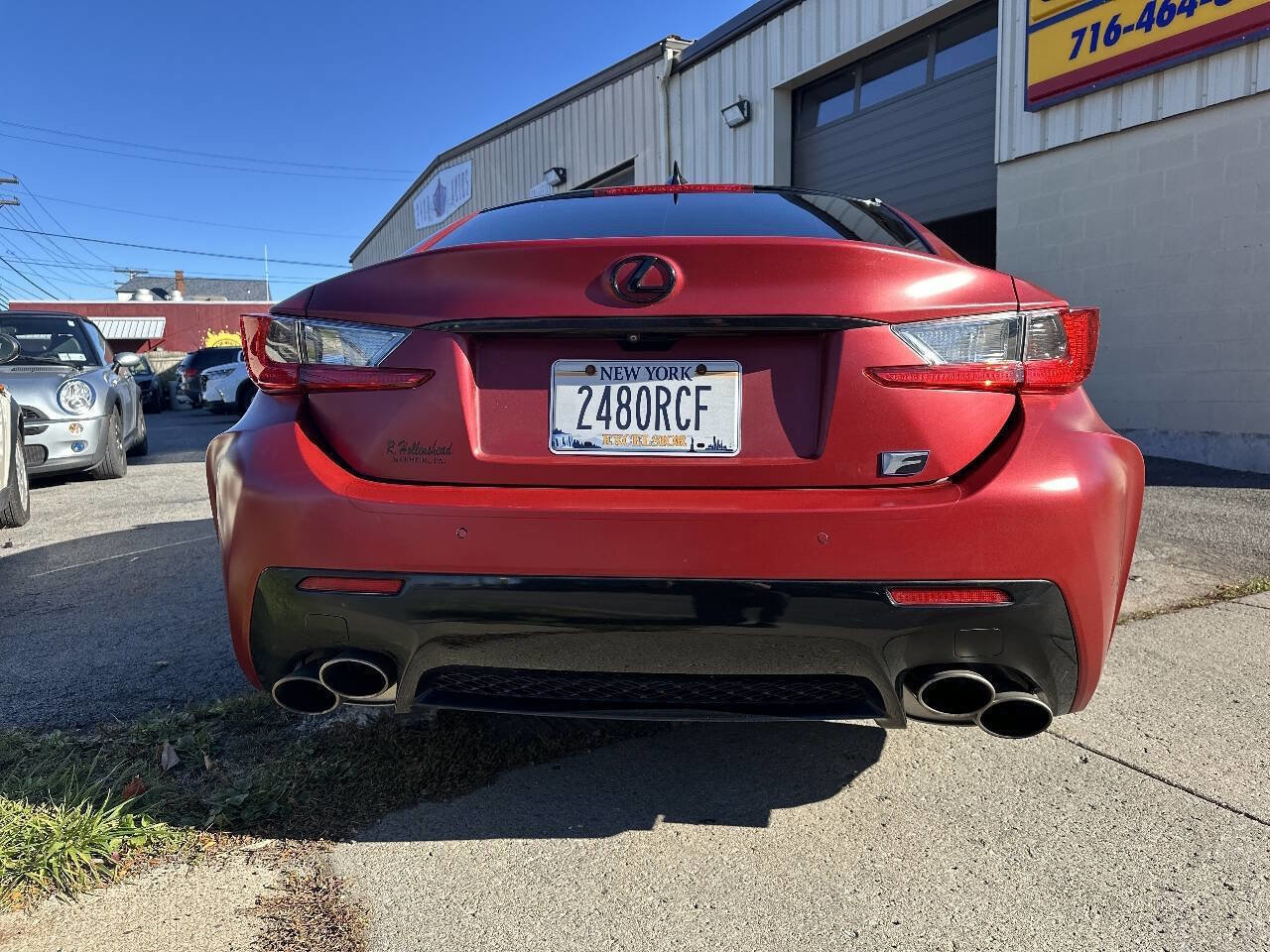 Used 2017 Lexus RC F w/ Performance Package image 8