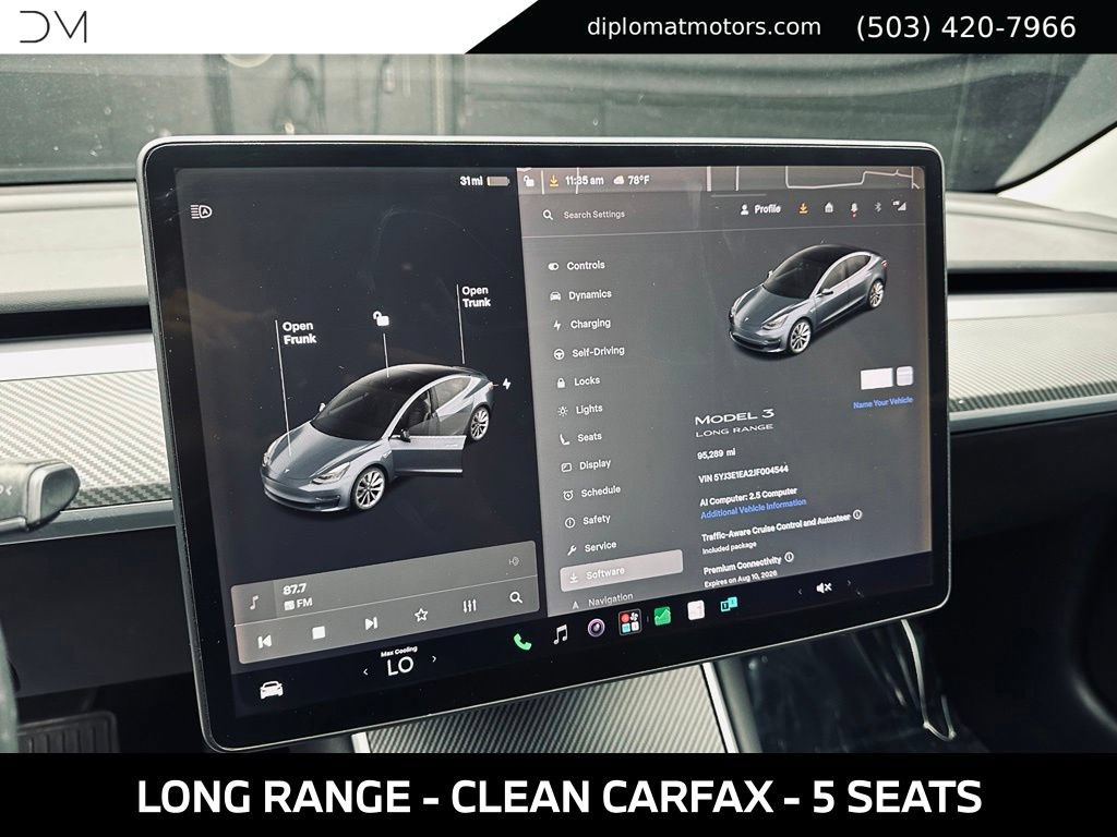 Used 2018 Tesla Model 3 Long Range RWD image 32