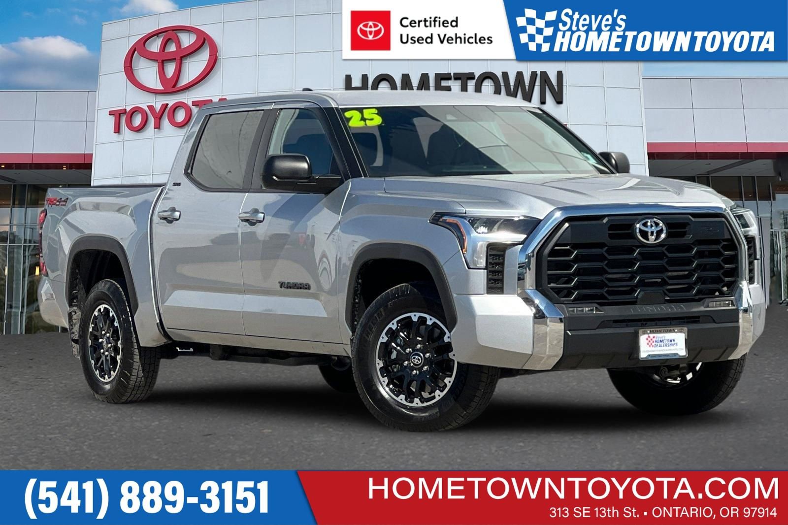 Certified 2025 Toyota Tundra SR5 w/ TRD Off-Road Package AWD/4WD image 1