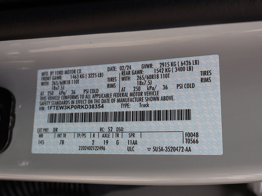 Used 2024 Ford F150 XLT w/ Mobile Office Package image 56