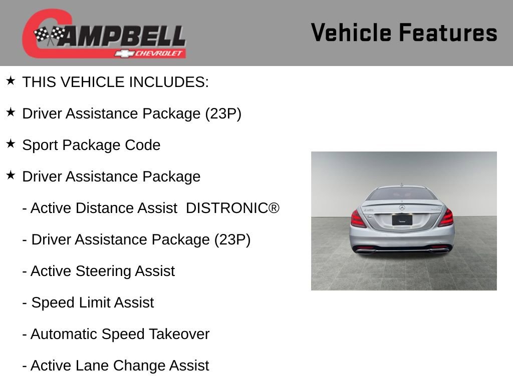 Used 2020 Mercedes-Benz S 450 4MATIC Sedan image 5