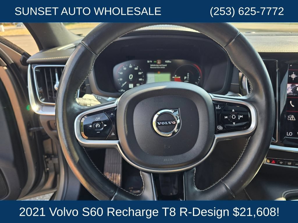 Used 2021 Volvo S60 T8 R-Design w/ Climate Package AWD/4WD image 35