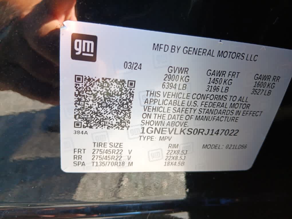 Used 2024 Chevrolet Traverse RS AWD/4WD image 37