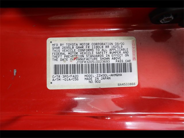 Used 2001 Toyota MR2 image 23