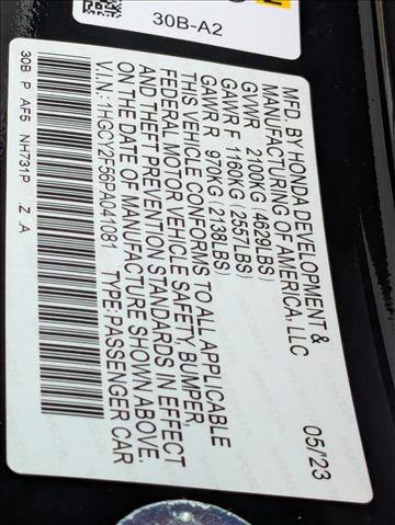 Certified 2023 Honda Accord Sport image 23