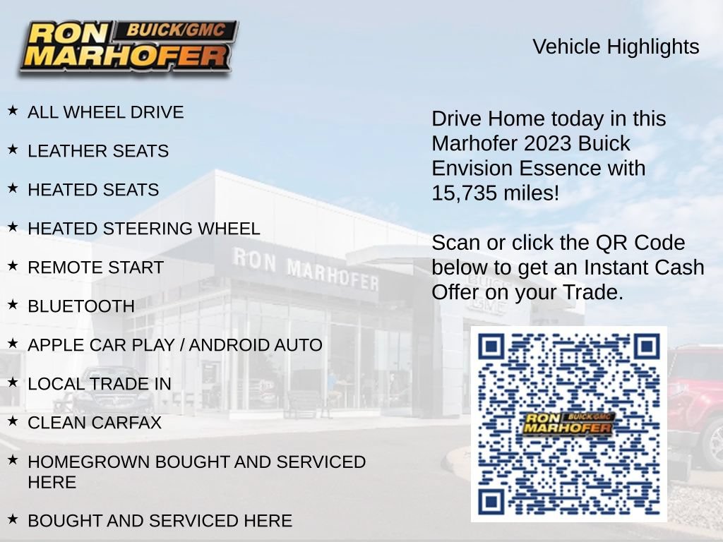 Used 2023 Buick Envision Essence AWD/4WD image 14