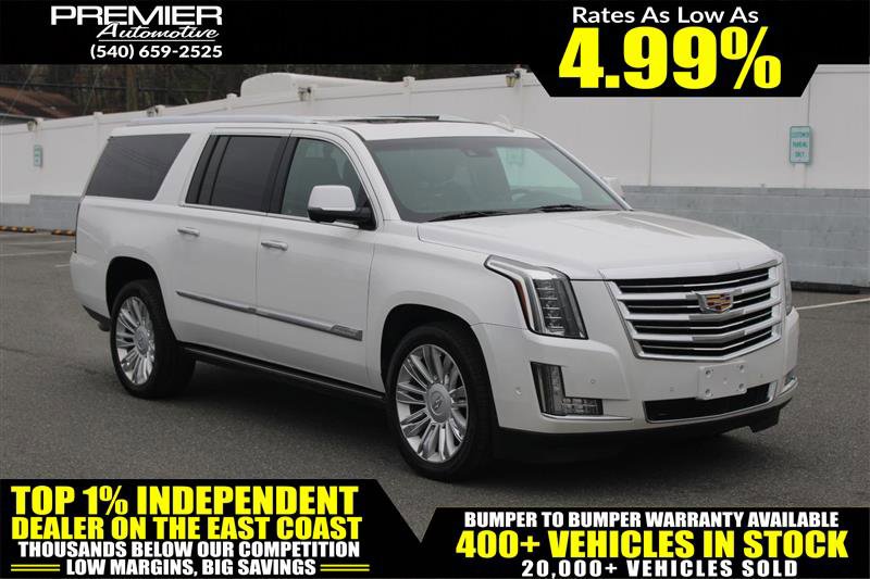 Used 2017 Cadillac Escalade ESV Platinum