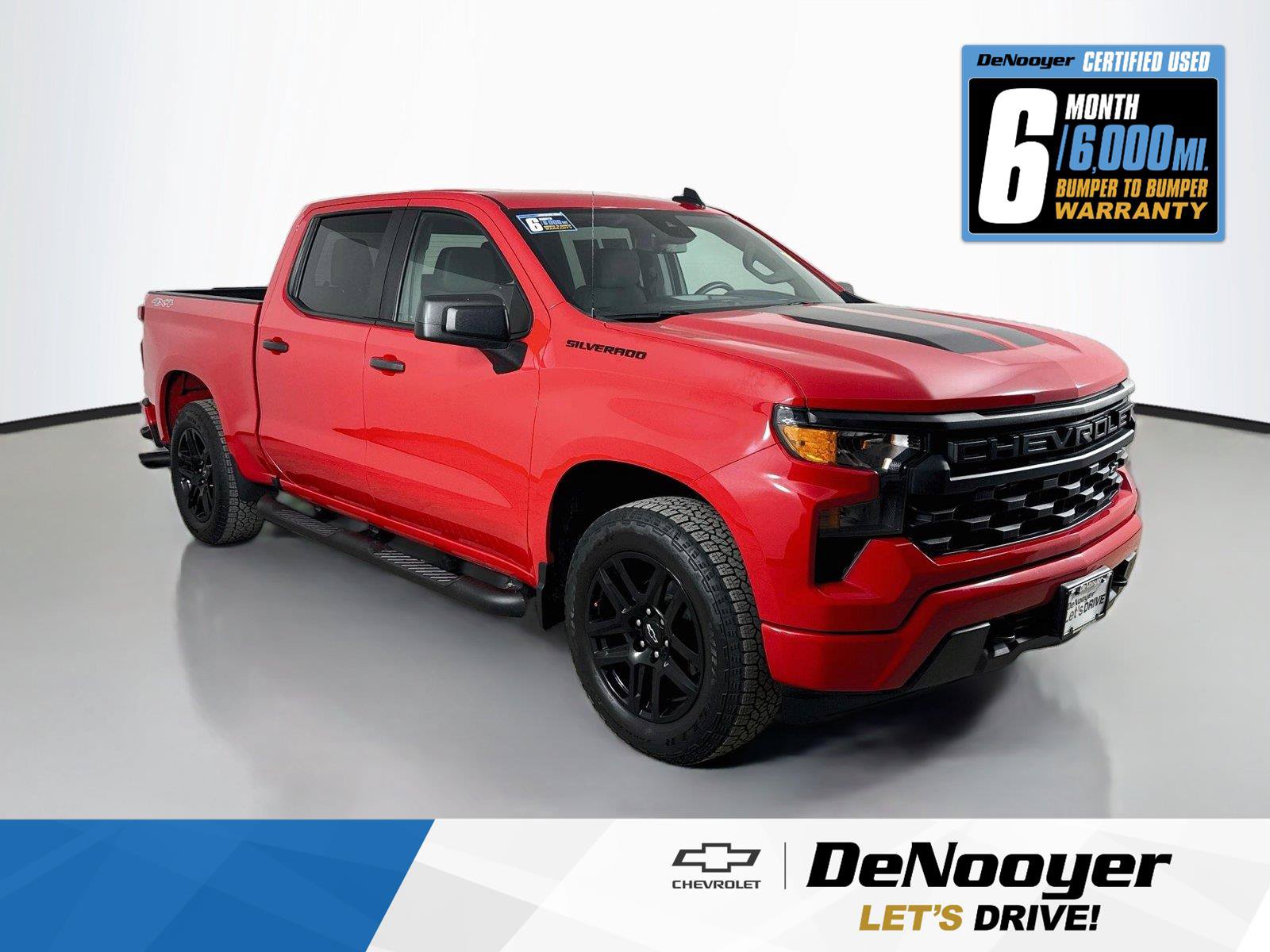 Used 2023 Chevrolet Silverado 1500 Custom w/ Rally Edition AWD/4WD 360° Tour