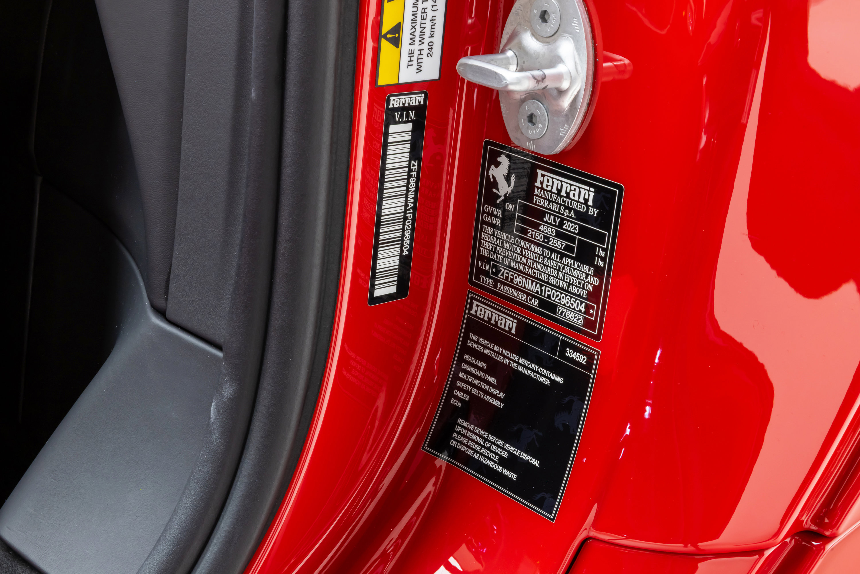 Certified 2023 Ferrari SF90 Spider image 79