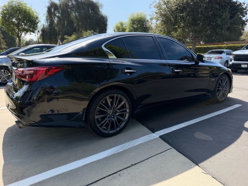 Used 2018 INFINITI Q50 Red Sport 400 w/ Sensory Package (Sport) RWD image 15