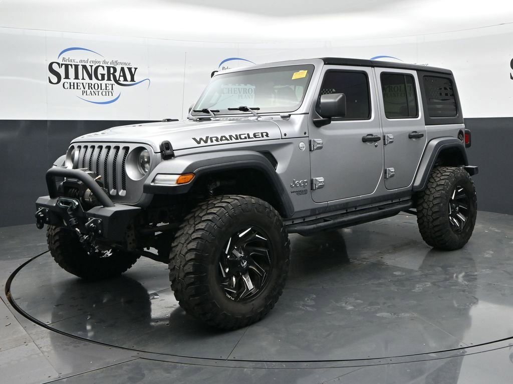 Used 2021 Jeep Wrangler Unlimited Sport image 3