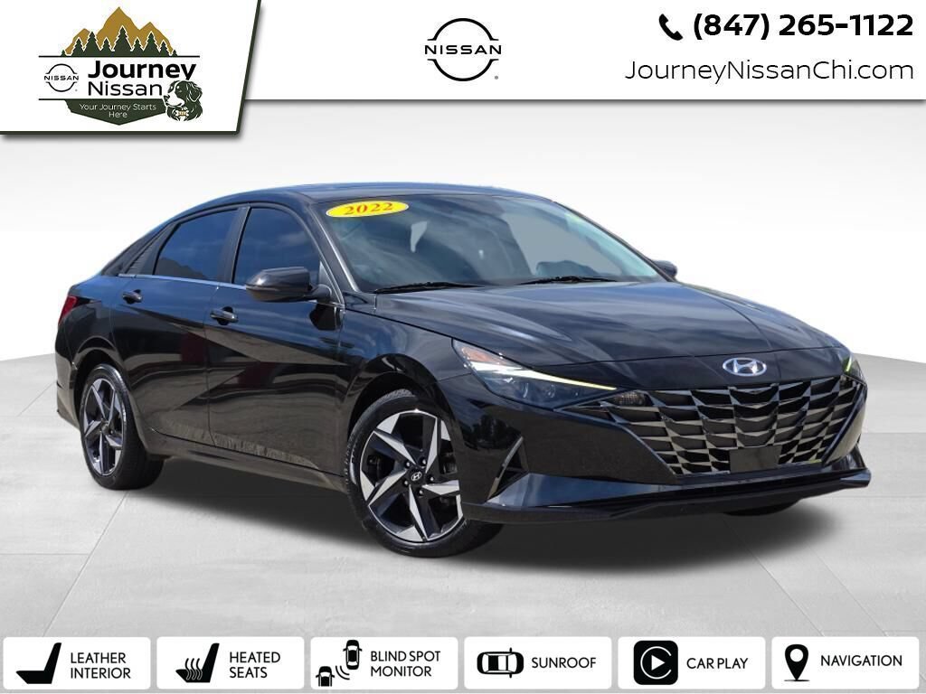 Used 2022 Hyundai Elantra Limited w/ Cargo Package FWD image 1