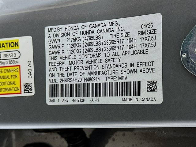 Certified 2026 Honda CR-V LX image 33