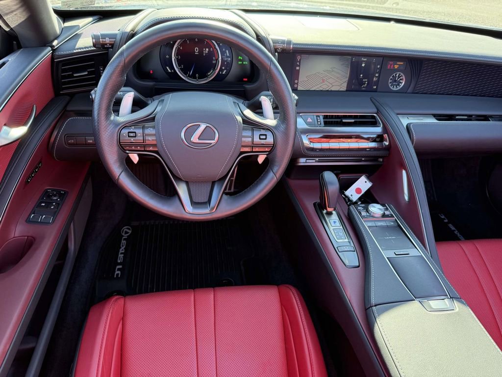 Used 2021 Lexus LC 500 Convertible w/ Touring Package image 9