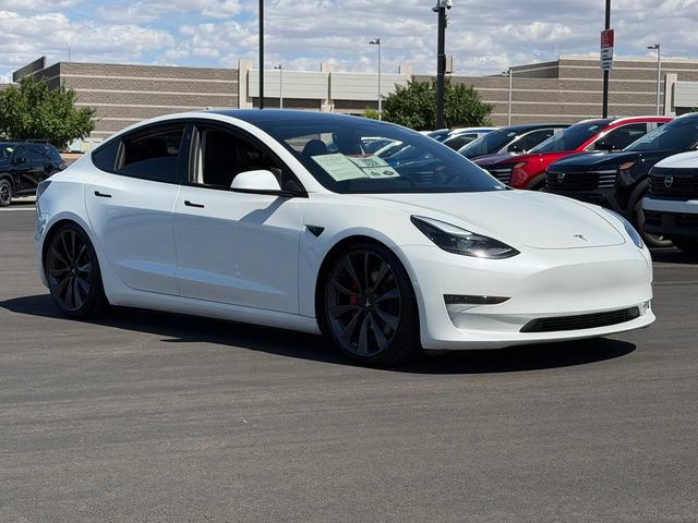 Used 2021 Tesla Model 3 Performance AWD/4WD image 9
