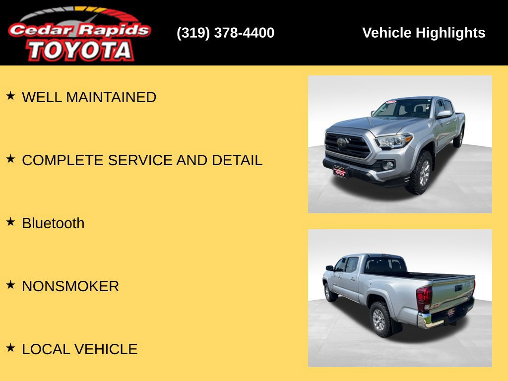 Used 2018 Toyota Tacoma SR5 w/ Four Season Floor Mat Package AWD/4WD image 8