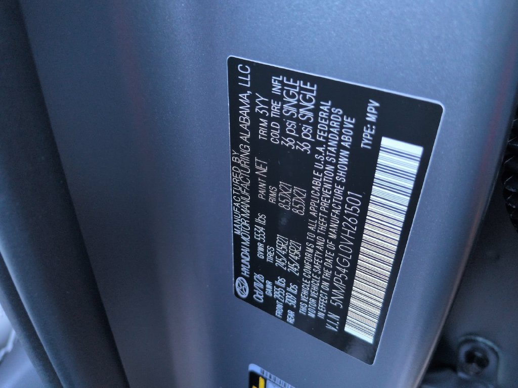 New 2027 Hyundai Santa Fe Calligraphy FWD image 47
