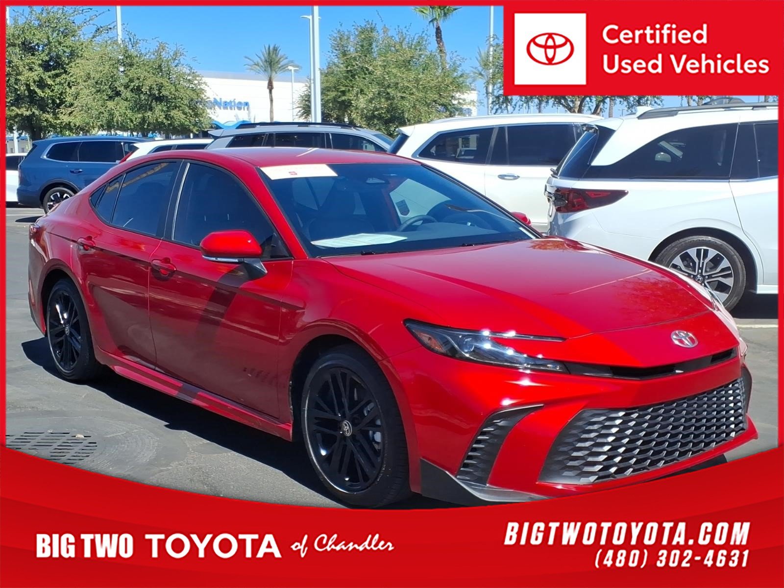 Certified 2025 Toyota Camry SE w/ Convenience Package FWD image 1