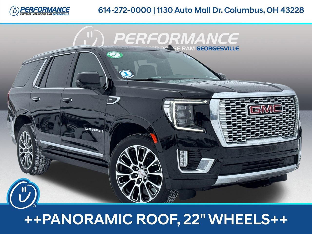 Used 2023 GMC Yukon Denali w/ LPO, Floor Liner Package