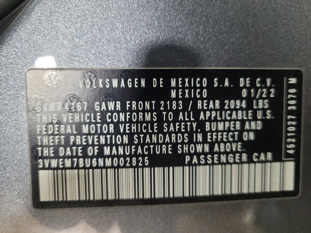 Used 2022 Volkswagen Jetta SE FWD image 33