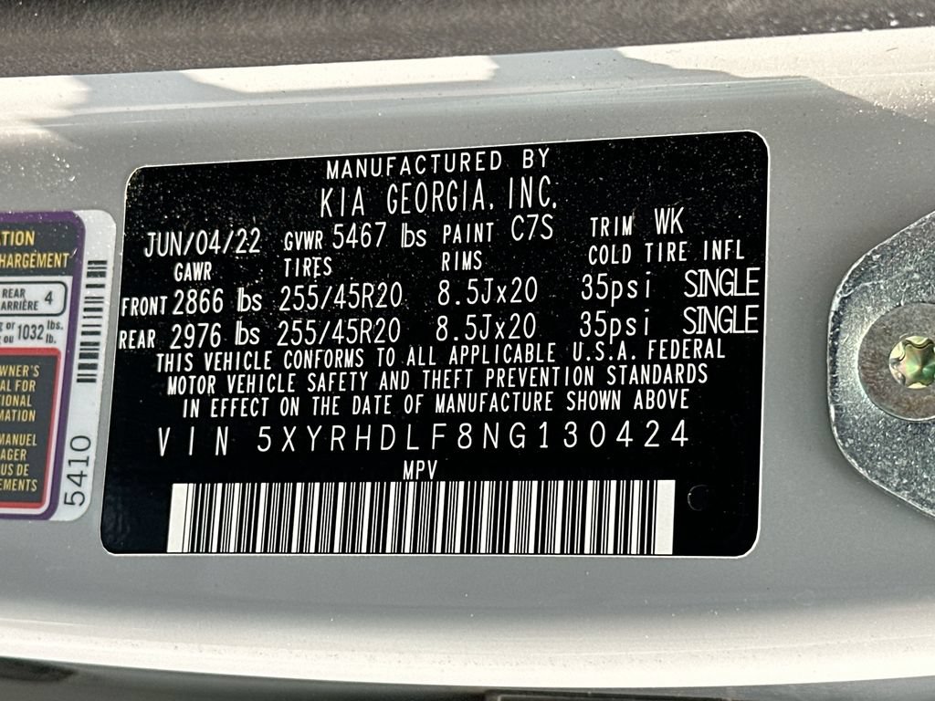 Used 2022 Kia Sorento X-Line EX AWD/4WD image 27
