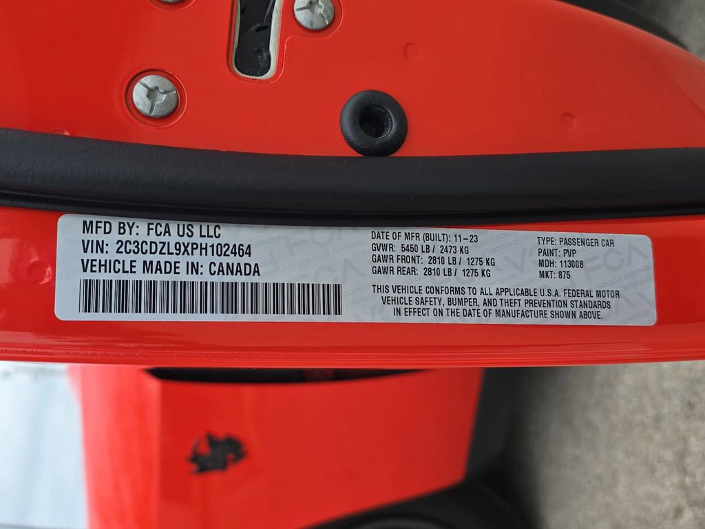 Used 2023 Dodge Challenger SRT Hellcat Redeye image 36