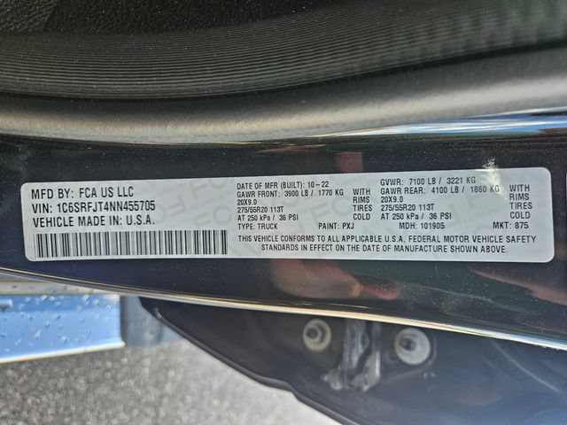 Used 2022 RAM 1500 Laramie AWD/4WD image 29