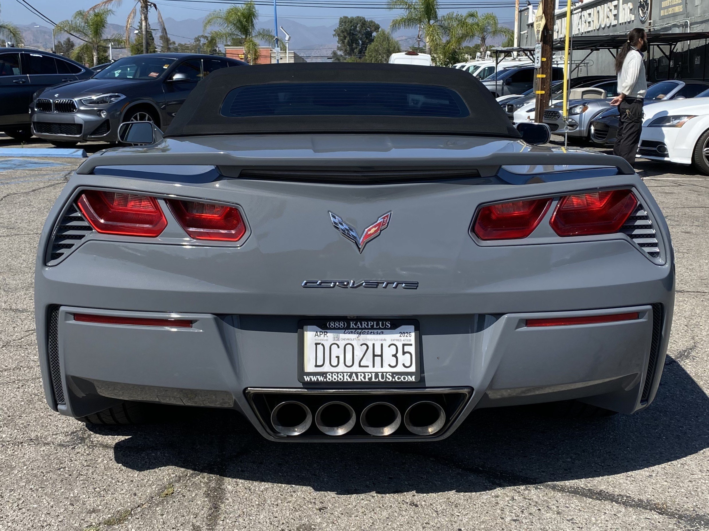 Used 2018 Chevrolet Corvette Stingray Convertible w/ 1LT RWD image 9