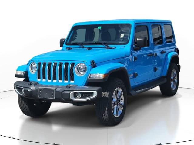 Used 2021 Jeep Wrangler Unlimited Sahara video 2