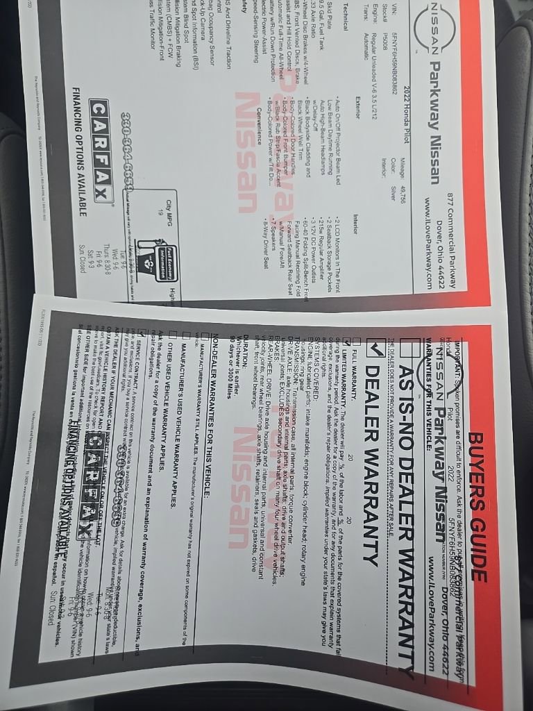 Used 2022 Honda Pilot EX-L image 48