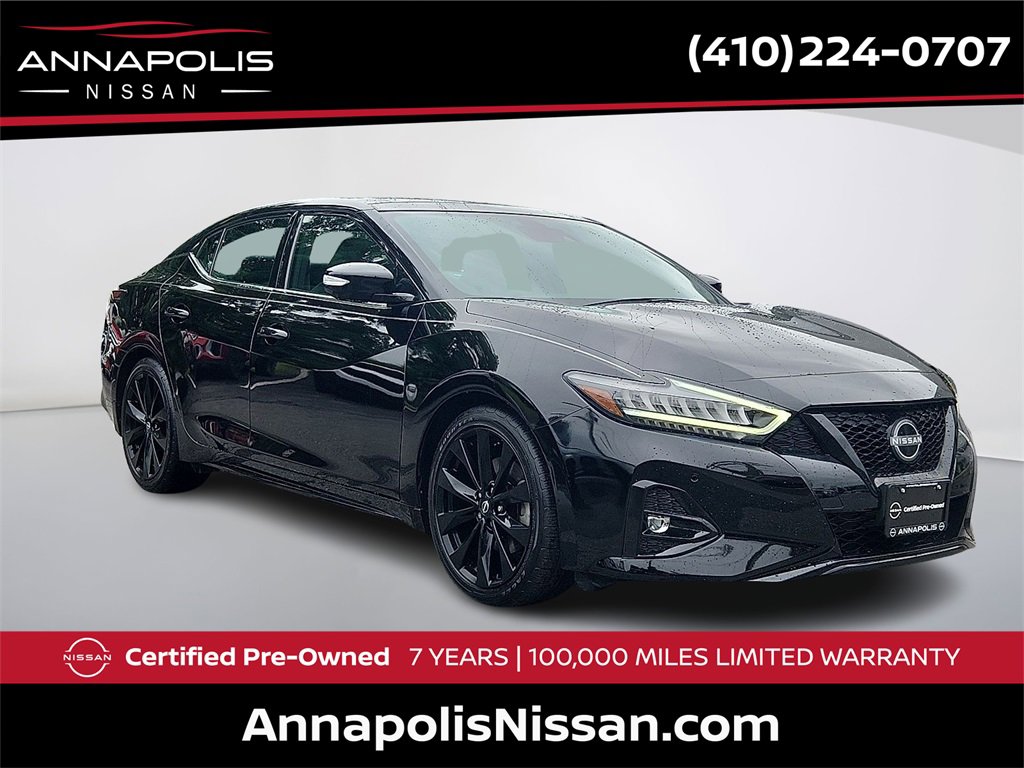 Certified 2023 Nissan Maxima SR w/ Sport Mat Group
