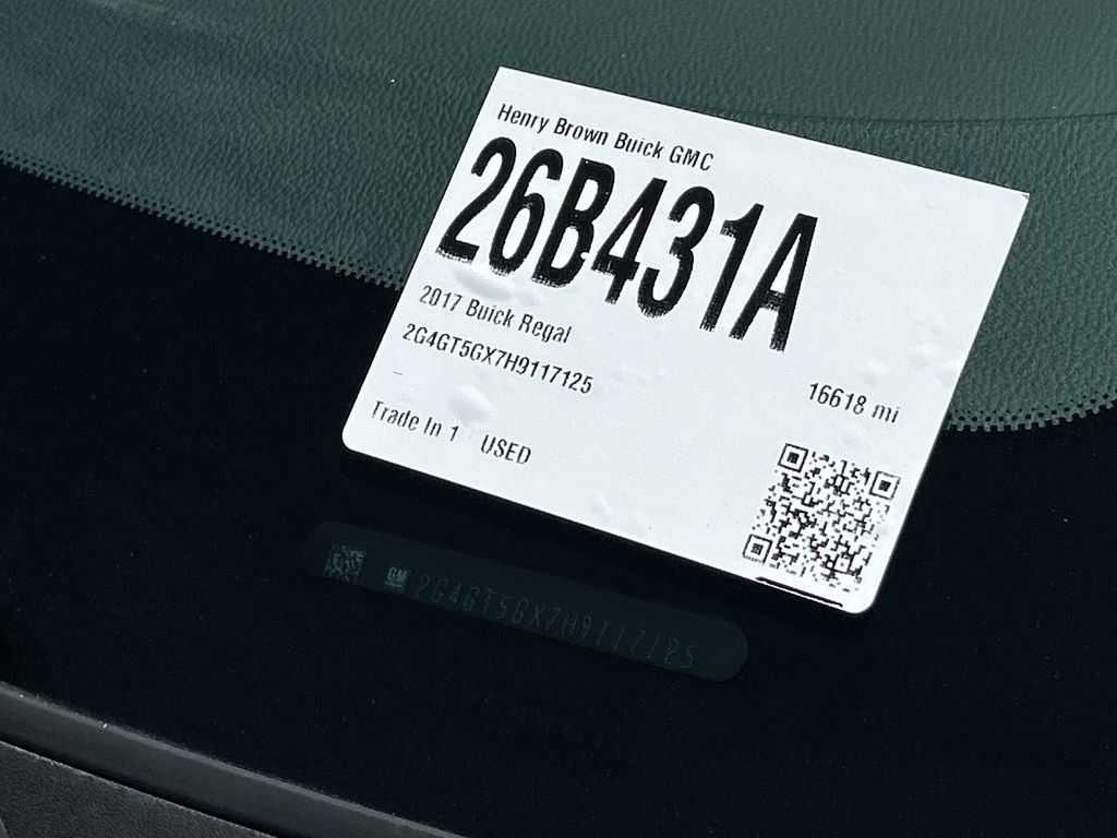 Used 2017 Buick Regal GS w/ Driver Confidence Package #2 image 35