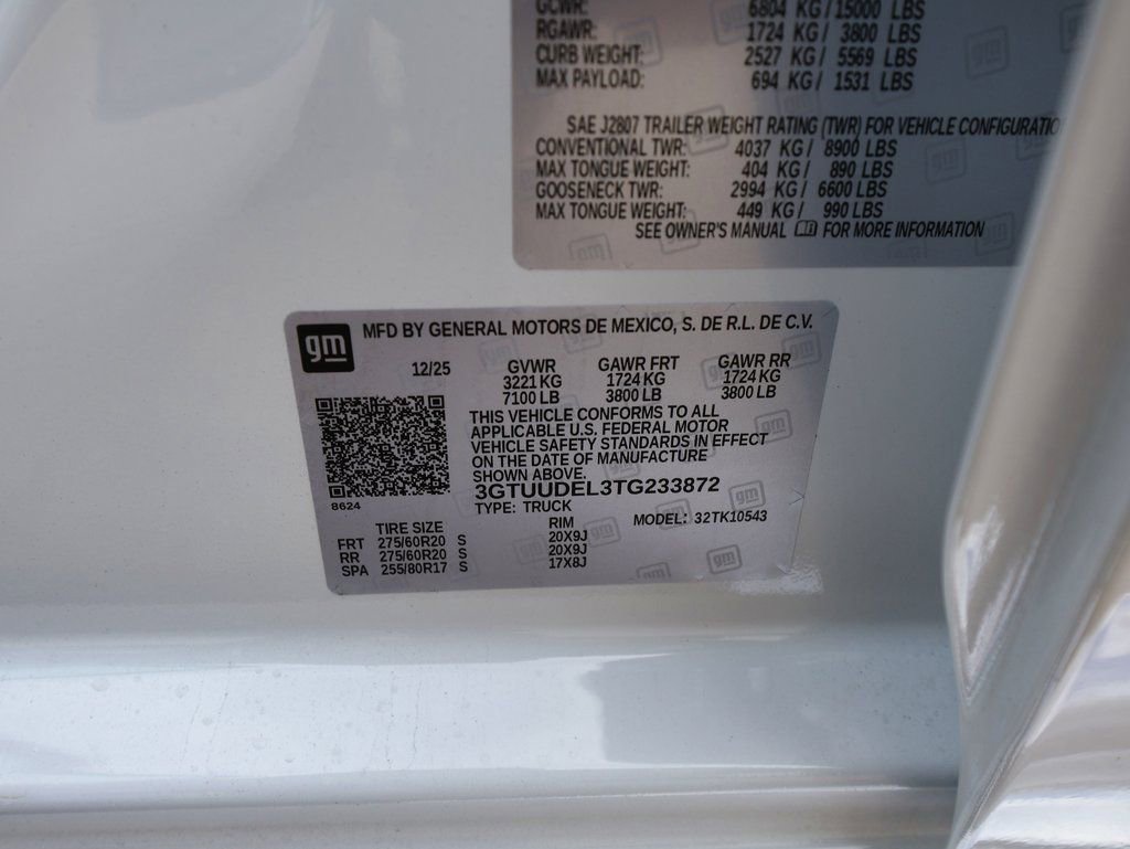 New 2026 GMC Sierra 1500 SLT w/ SLT Premium Plus Package image 37