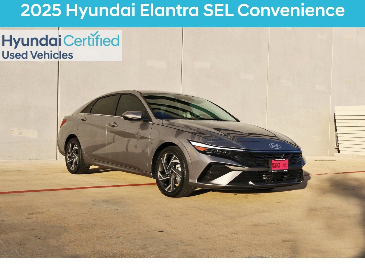Certified 2025 Hyundai Elantra SEL