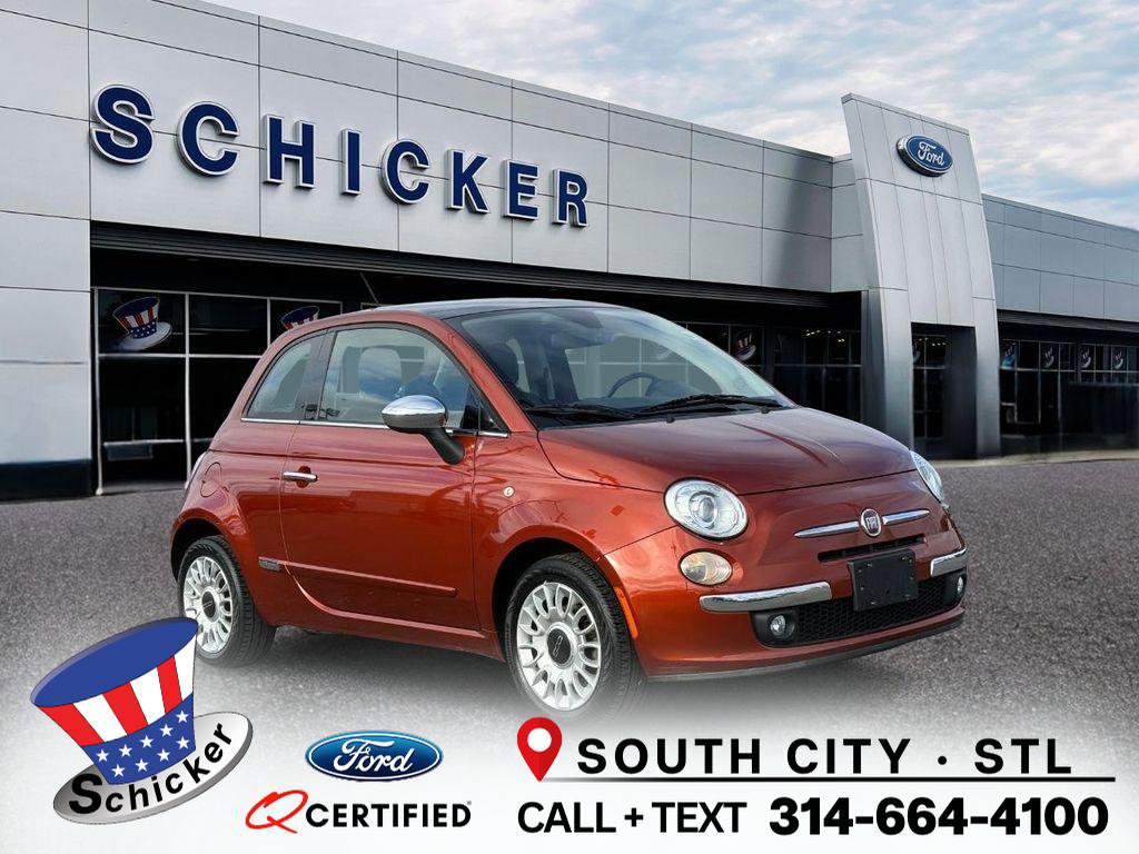 Used 2012 FIAT 500 Lounge w/ Luxury Leather Pkg image 1
