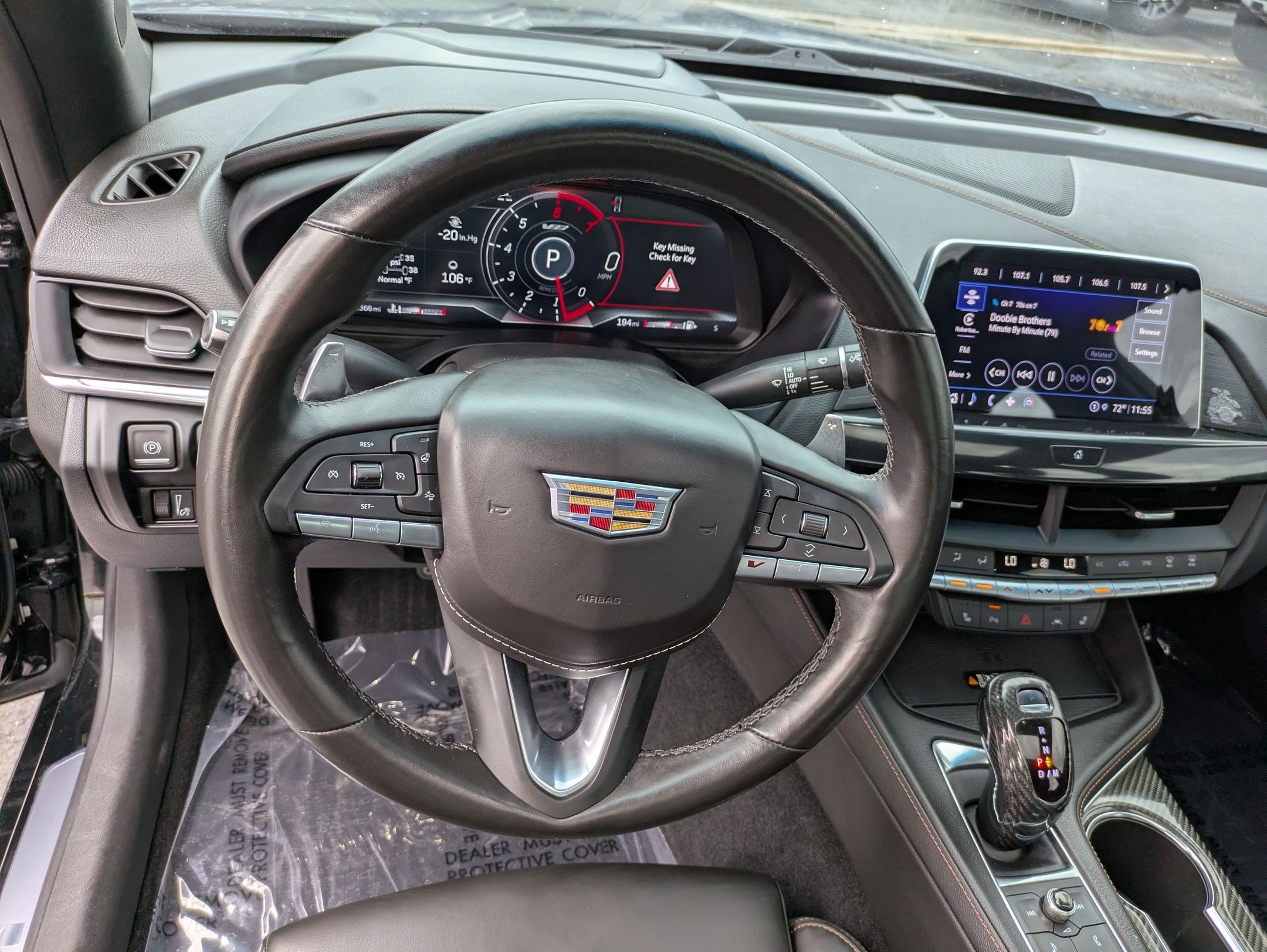 Used 2024 Cadillac CT4 V w/ LPO, ONYX Package AWD/4WD image 17