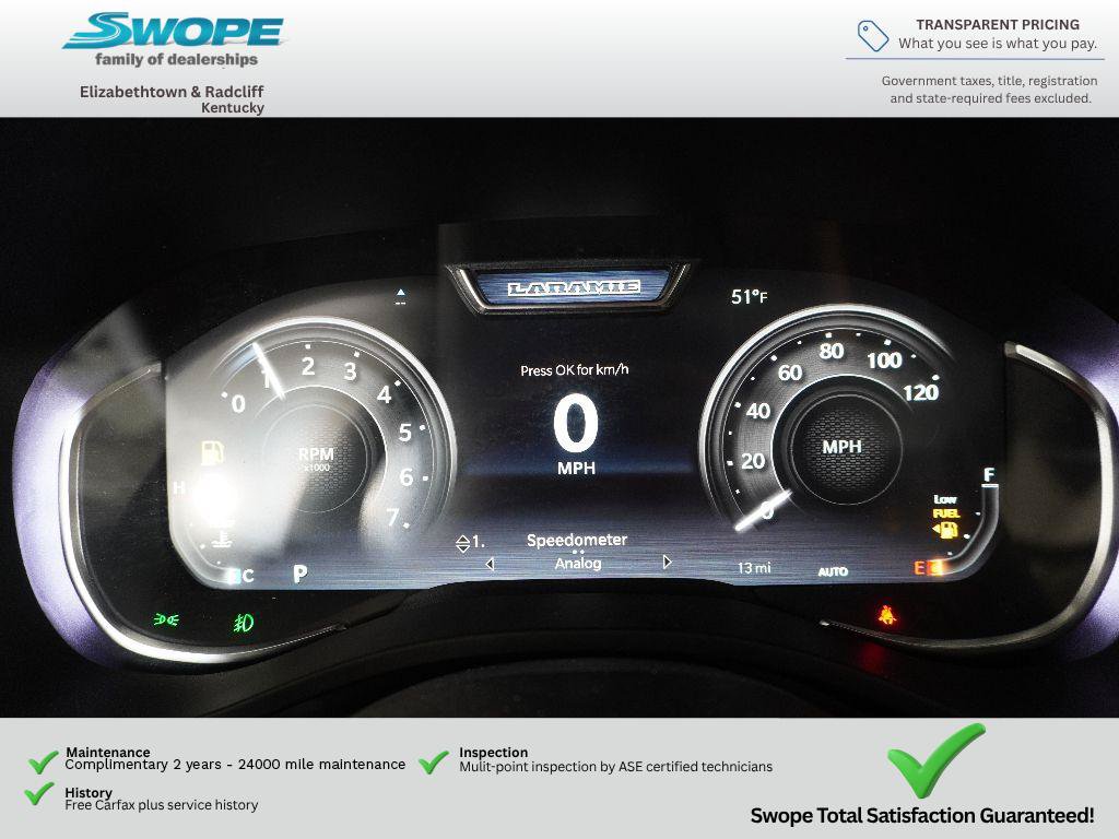 New 2026 RAM 1500 Laramie AWD/4WD image 17