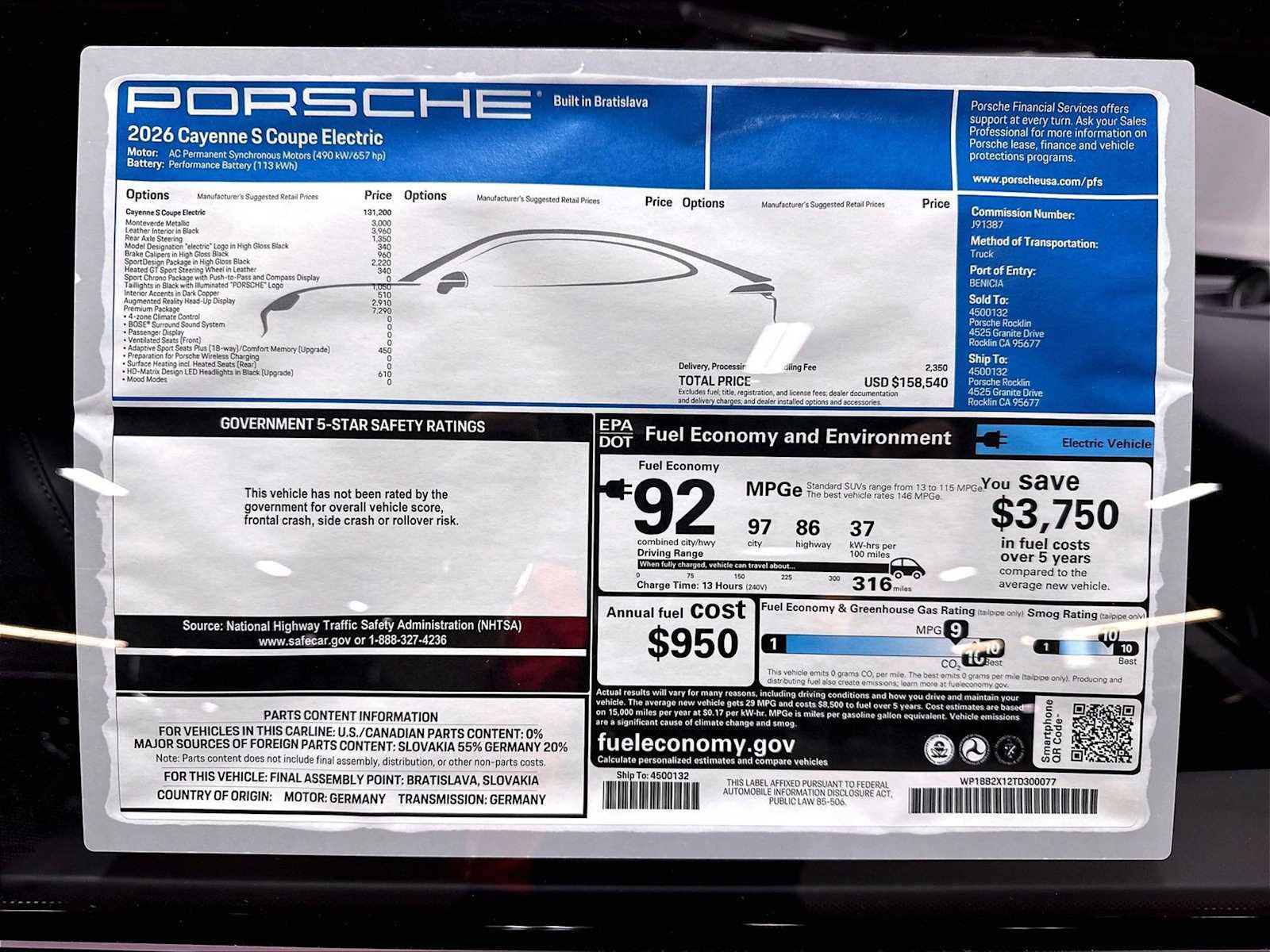 New 2026 Porsche Cayenne S AWD/4WD image 31