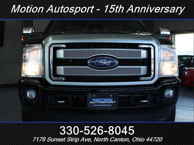 Used 2016 Ford F350 Platinum w/ Platinum Package AWD/4WD image 35