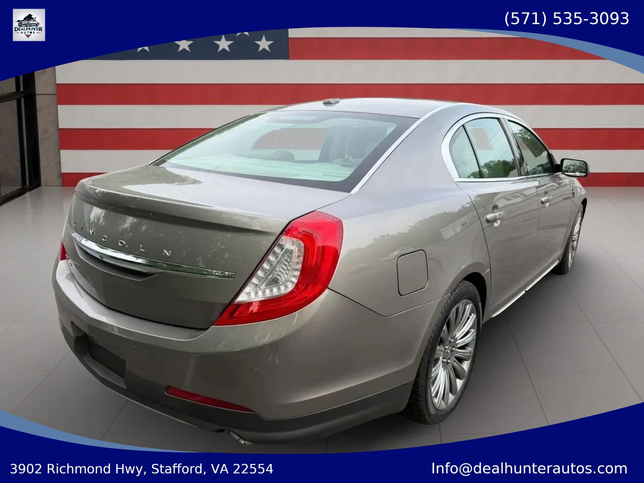 Used 2016 Lincoln MKS AWD w/ Equipment Group 101A image 4
