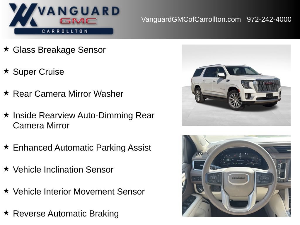 Used 2023 GMC Yukon XL Denali w/ Max Trailering Package AWD/4WD image 12
