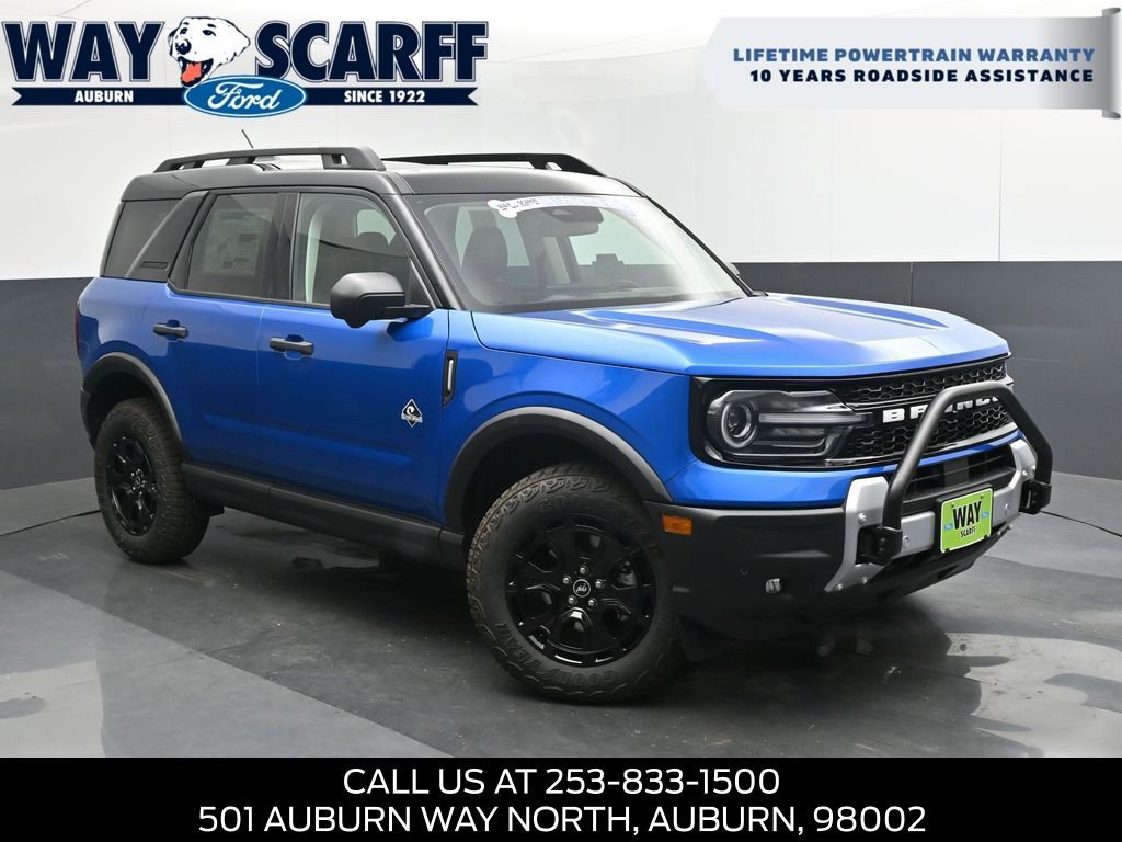 New 2025 Ford Bronco Sport Outer Banks w/ Sasquatch Outer Banks Package