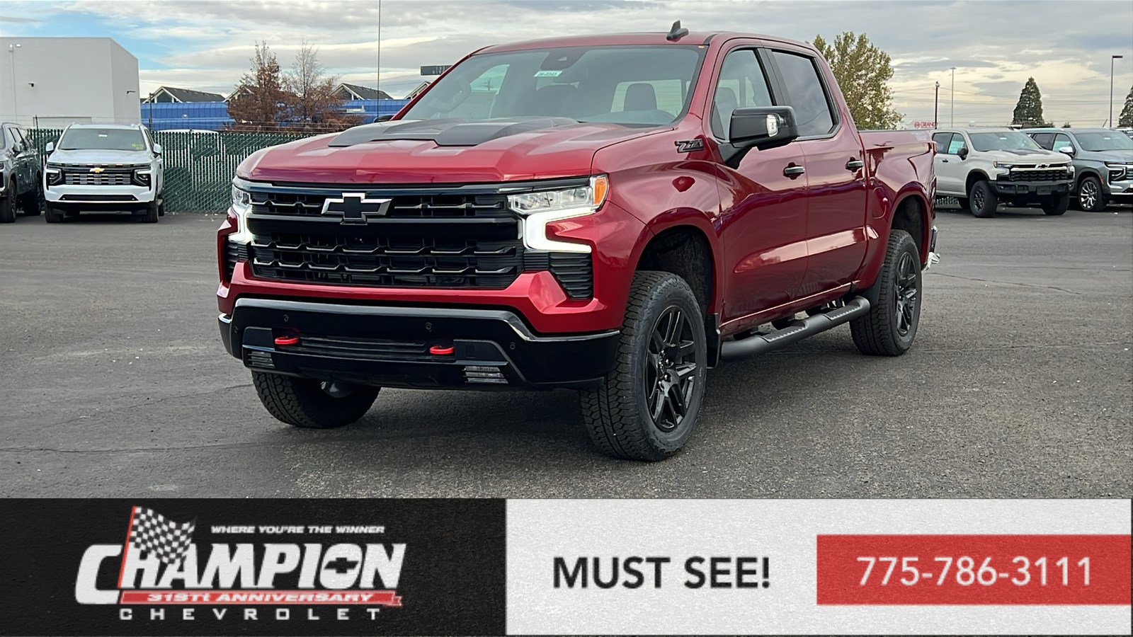 New 2026 Chevrolet Silverado 1500 LT Trail Boss w/ Safety Package