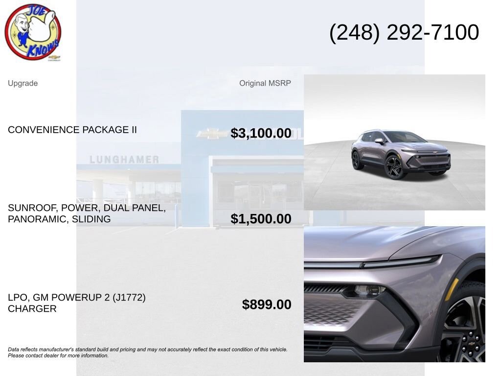 New 2026 Chevrolet Equinox EV LT w/ Convenience Package II FWD image 5