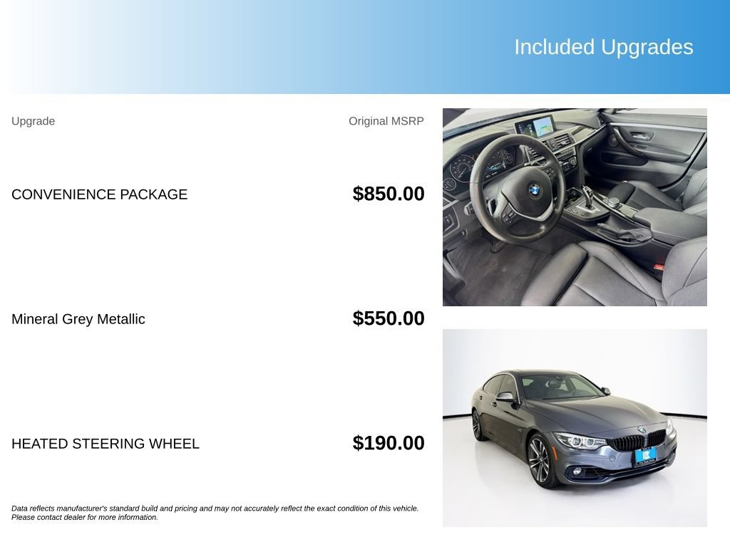 Used 2020 BMW 440i Gran Coupe RWD image 5