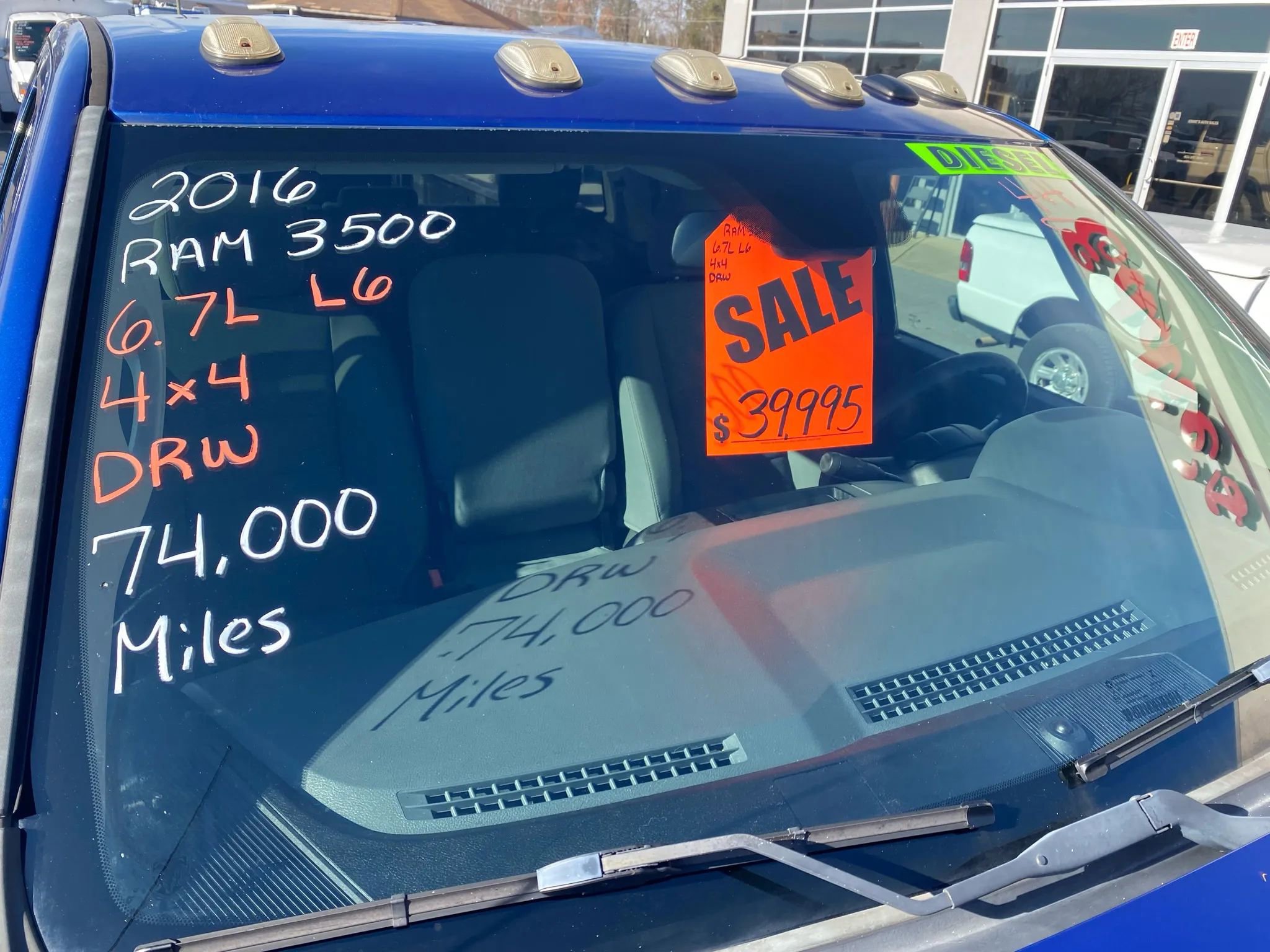 Used 2016 RAM 3500 Tradesman w/ Popular Equipment Group image 3