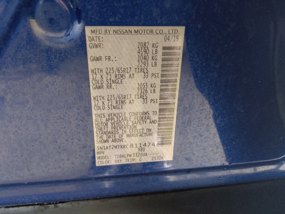 Used 2019 Nissan Rogue S image 33