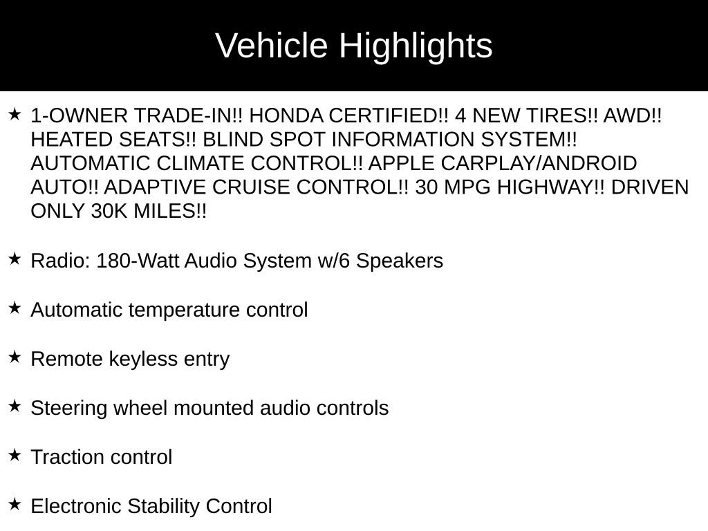 Used 2023 Honda HR-V Sport image 36