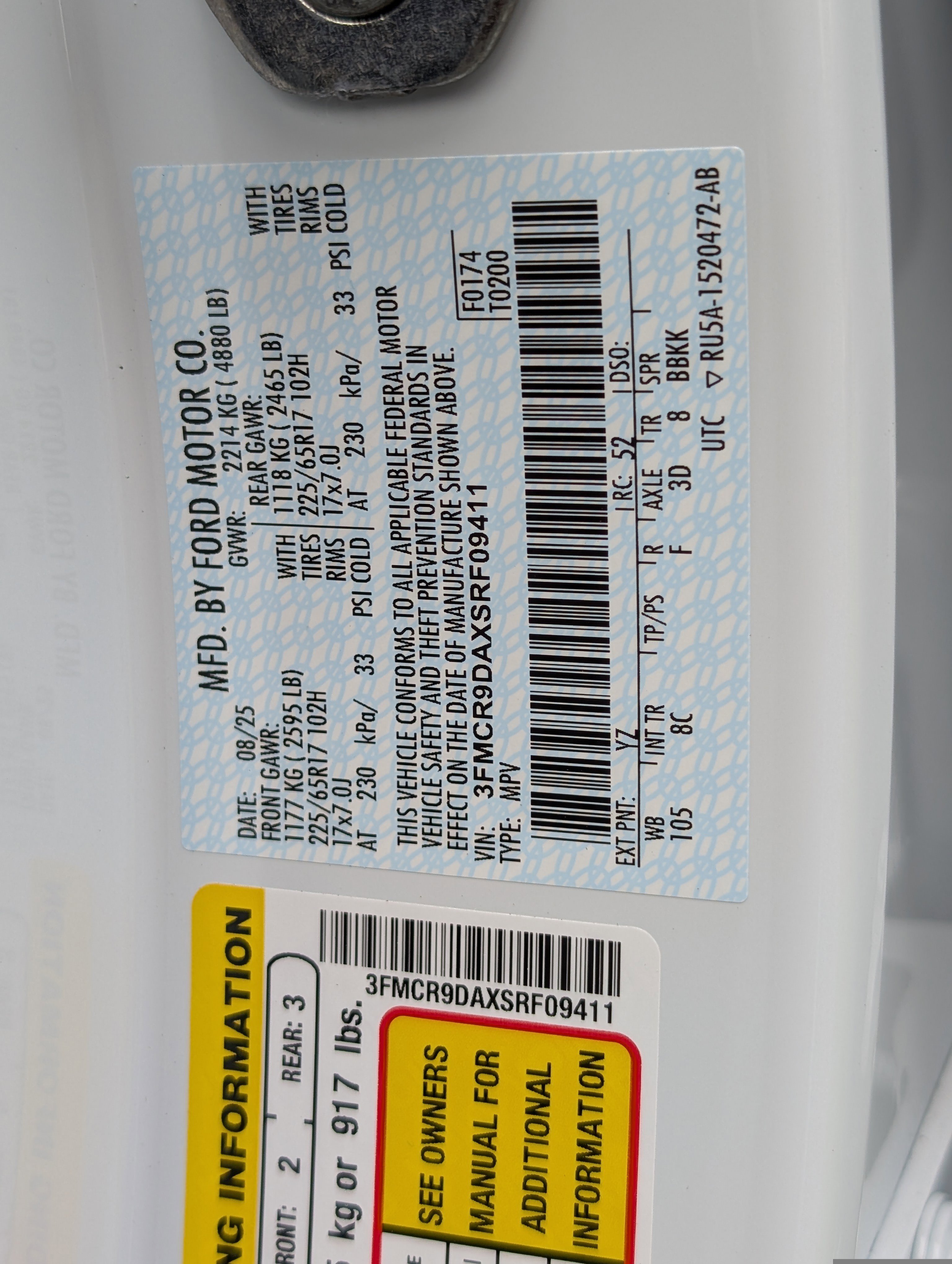 New 2025 Ford Bronco Sport Badlands w/ Badlands Tech Package image 27